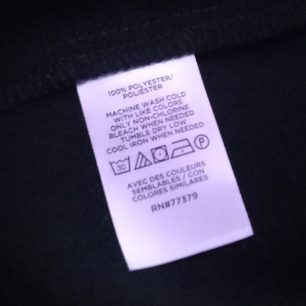 BRAND NEW NWT Black Cowl Neck Blouse XL - Picture 11 of 12